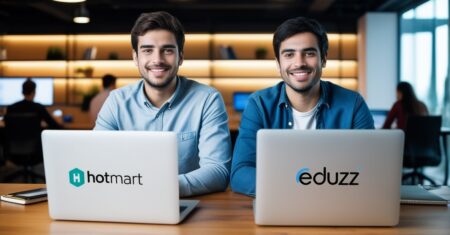 Hotmart ou Eduzz: qual é melhor para iniciantes em 2025?