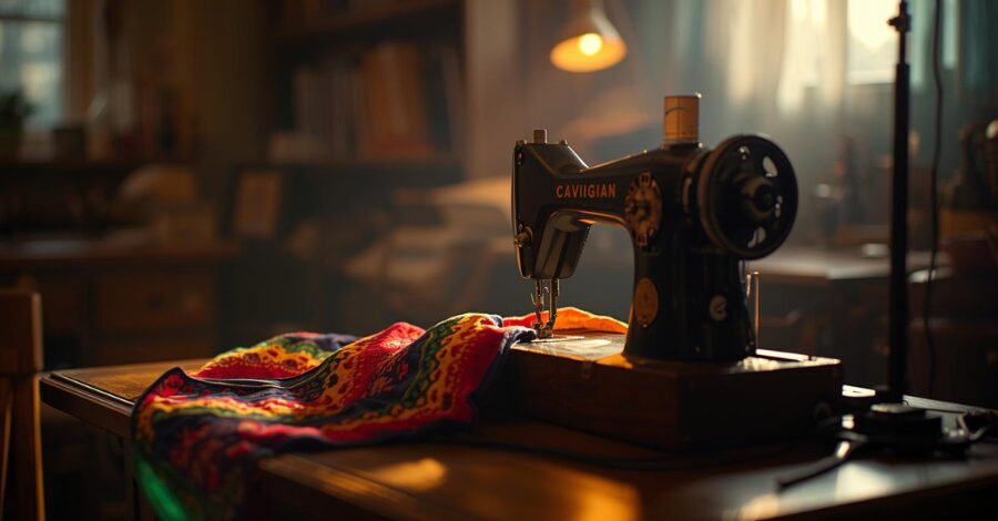 Máquina de Costura Portátil ou Overlock