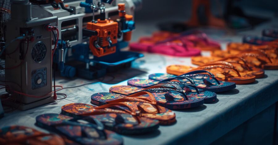 Máquina de Fazer Chinelos