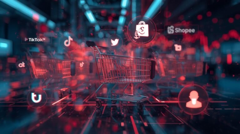 Social Commerce em 2025: Como TikTok Shop, Temu e Shopee