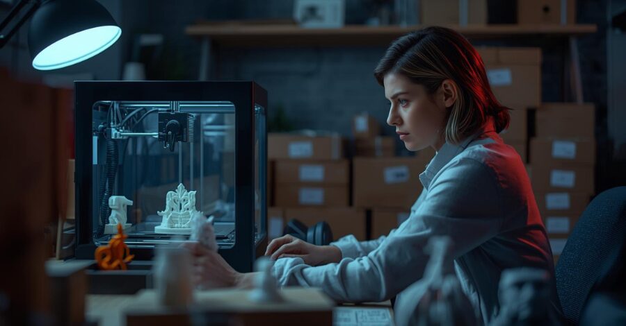 E-commerce de Nicho com Impressão 3D e Produção Sob Demanda
