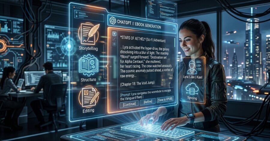 KDP Amazon Brasil: Como Publicar Ebooks e Ganhar em Dólar do Zero em 2026 3 Como Criar um Ebook para o KDP com IA em 2026