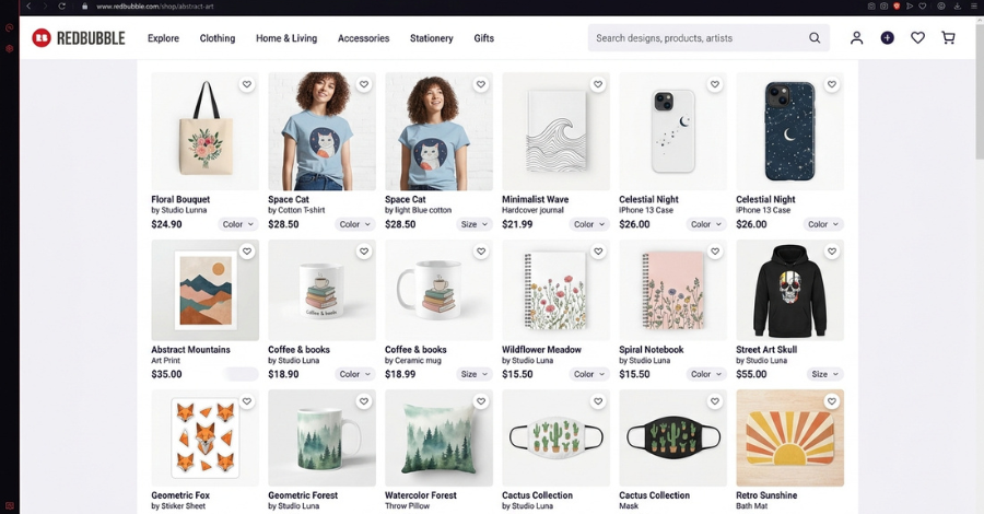 Print on Demand com Canva Brasil: Vender Produtos Sem Estoque em 2026 3 Como Abrir a Loja no Redbubble