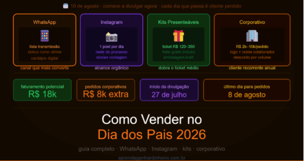 Como Vender no Dia dos Pais 2026: Guia Completo para Empreendedores Criativos